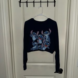 Disney crop top stitch